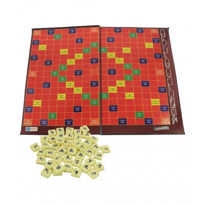 Ekta Calculink Spellex 2 to 4 Players Board Game Kit for Brainteaser | Math & English Word Game for Ages 8 and Up- Searching Words, Improve Spelling, Vocabulary for Kids