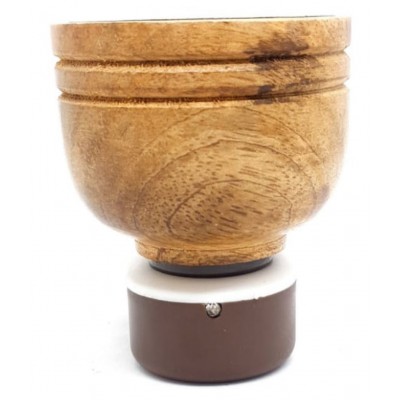 Electric Wooden Kapoor Dani Incense Burner for Home Office Temple God Puja, Positive Energy