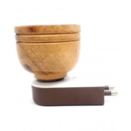 Electric Wooden Kapoor Dani Incense Burner for Home Office Temple God Puja, Positive Energy Electric Wooden Kapoor Dani Incense Burner for Home Office Temple God Puja, Positive Energy