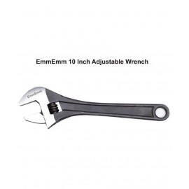 EmmEmm Heavy Duty 10" Adjustable Wrench Drop Forged