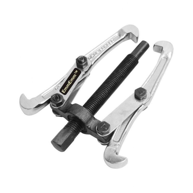 EmmEmm Premium Chrome Plated 3 Inches Bearing Puller With 2 Jaws/Legs