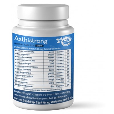 Eternitive Herbals Asthistrong Tablet 500 mg Eternitive Herbals Asthistrong Tablet 500 mg