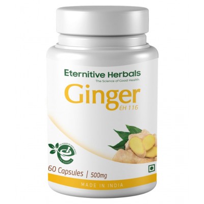 Eternitive Herbals Ginger Capsule 500 mg