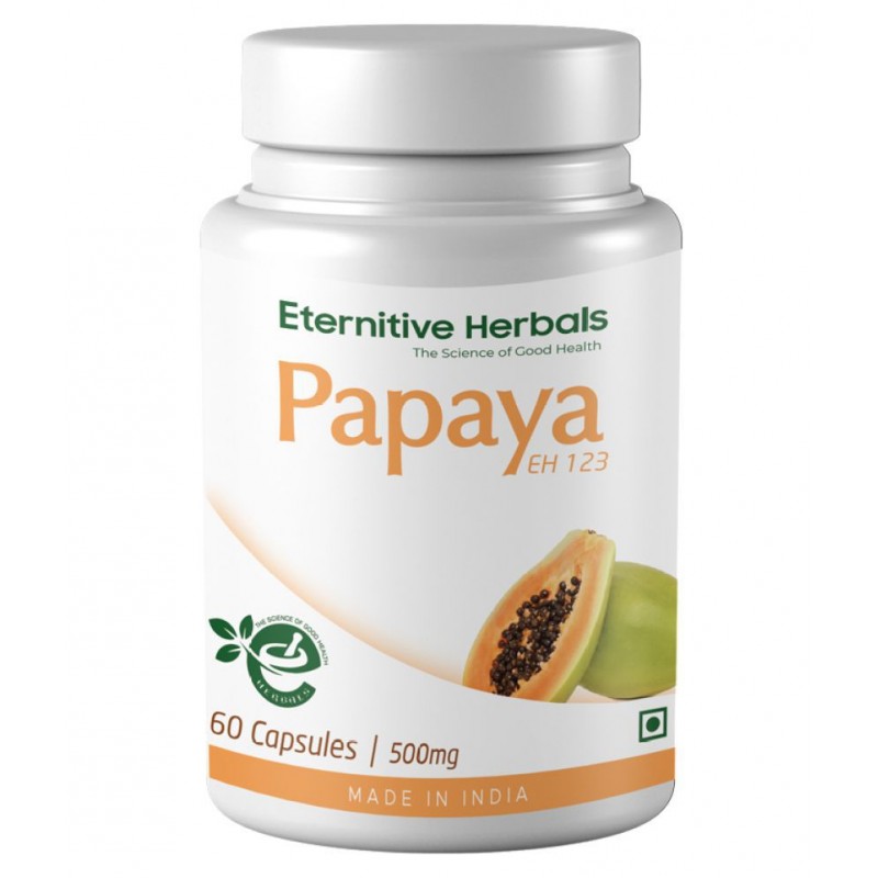 Eternitive Herbals Papaya Capsule 500 mg