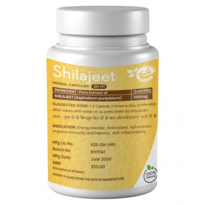 Eternitive Herbals Shilajeet Capsule 500 mg
