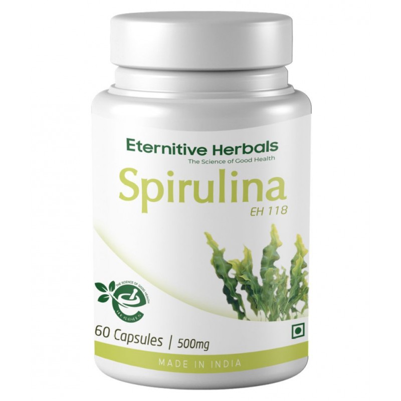 Eternitive Herbals Spirulina Capsule 500 mg