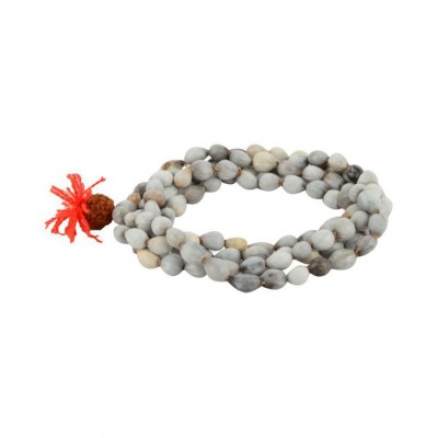Ever Forever Genuine Vaijayanti Mala with Rudraksha Bead for Vashikaran, Attraction, Devi Siddhi, Shree Krishna Pooja