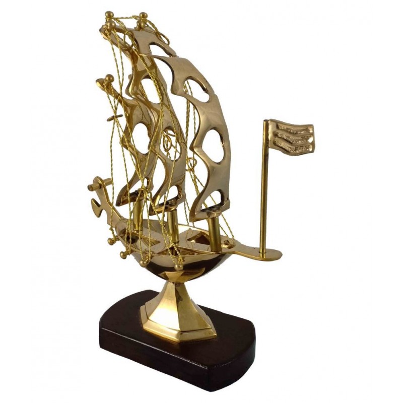 Extreme Karigari Brown Brass Handicraft Showpiece - Pack of 1