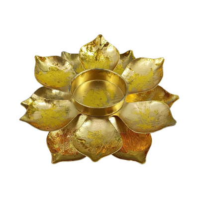 Extreme Karigari Table Top Metal Tea Light Holder - Pack of 1