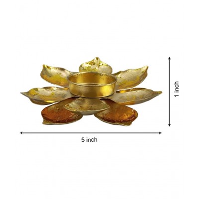 Extreme Karigari Table Top Metal Tea Light Holder - Pack of 1