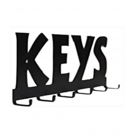 FELIXE Black Stainless Steel Key Holder - Pack of 1