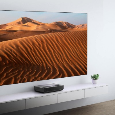 FENGMI 100-Inch Anti-light Projector Black Screen 16:9 Soft Screen 4K HD Home Theater Projector Screen Support Ultra Short Throw Projection Equipment From XM