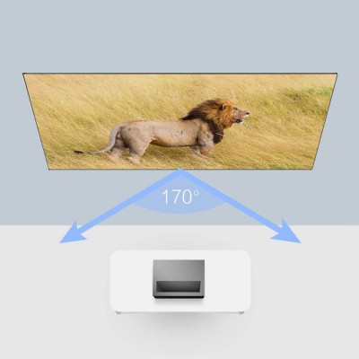 FENGMI 100-Inch Anti-light Projector Black Screen 16:9 Soft Screen 4K HD Home Theater Projector Screen Support Ultra Short Throw Projection Equipment From XM