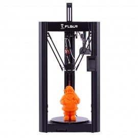 FLSUN® Super Racer(SR) 3D Printer 260mmX330mm Print Size Fast Print/Three-axis Linkage with 3.5inch DANGLY Touch Screen/Removable Crystal Lattice Glass Hotbed/Dual-Drive Extruder