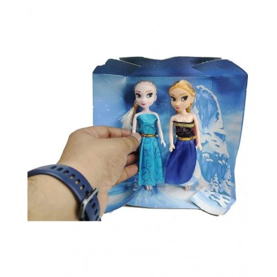 FLYmart Superfine Ellsae and Annae Doll Set | Famous Character Dolls | Best Doll Set for Kids | Combo Doll for little Princess