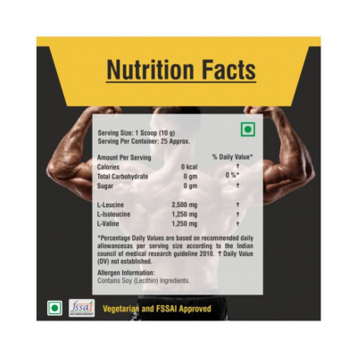 FN Floral Nutrition BCAA Protein Supplement of Muscle Growth lychee 250 gm