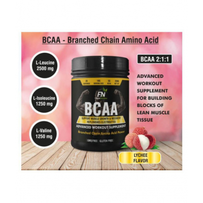 FN Floral Nutrition BCAA Protein Supplement of Muscle Growth lychee 250 gm