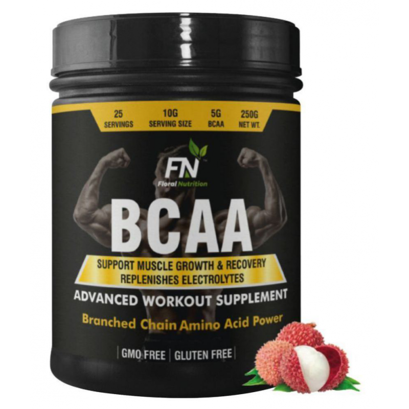 FN Floral Nutrition BCAA Protein Supplement of Muscle Growth lychee 250 gm
