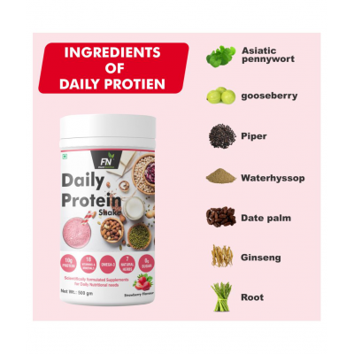 FN Floral Nutrition Daily Protein Shake-Herbal 500 gm