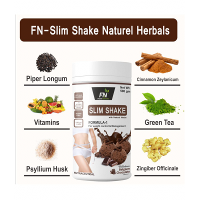 FN Floral Nutrition Slim Shake Formula 1 - 500 gm Chocolate