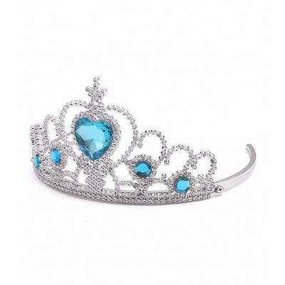 FOK Princess Fairy Dress Set - Head Gear Tiara, Crown, Wand, Gloves, Braid Hair Wig