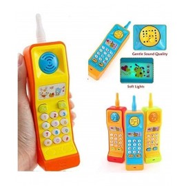 FRATELLI Mobile Phone Toy Intelligent Learning Machine Study Learn Words Sing Song Plastic Hobby Intelligence Gifts Educational for Kids,Multi color(Pack of 1)