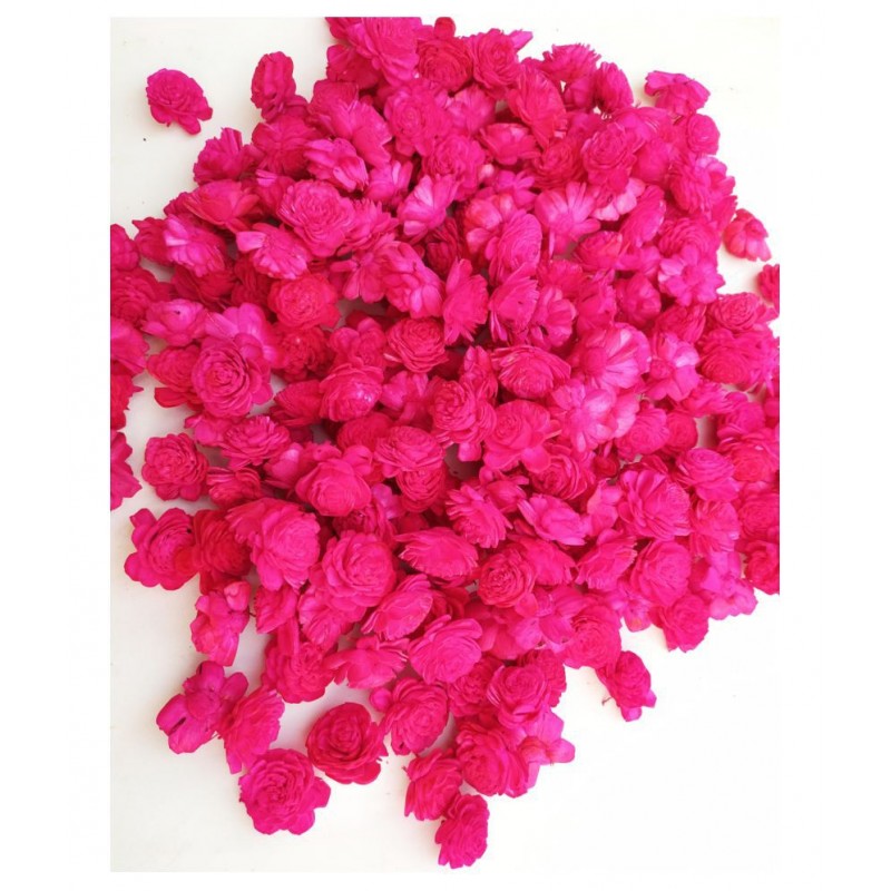 Fab n Style Assorted Pink Artificial Flowers Bunch - Pack of 1