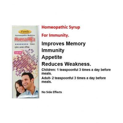 Family Health Care Avena Alfa Tonic Liquid 110 ml Pack Of 5
