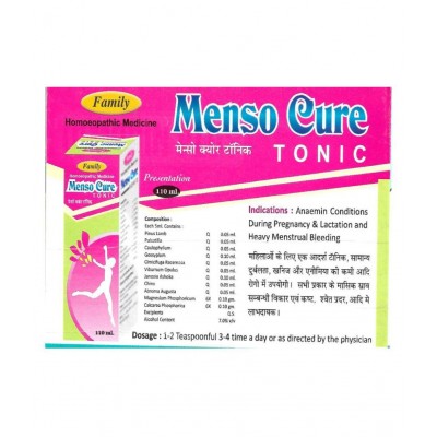 Family Health Care Menso Cure Tonic For Women Liquid 500 ml Pack Of 5