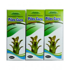 Family Piles Cure Drops Liquid 30 ml Pack of 3