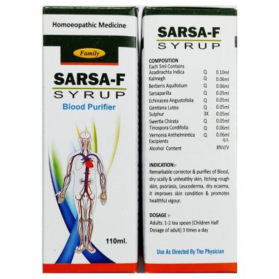 Family Sarsa-F Liquid 110 ml Pack Of 4