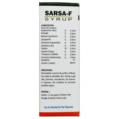 Family Sarsa-F Liquid 110 ml Pack Of 4