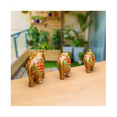 Fashion Art Brown Paper Mache Figurines - Pack of 1