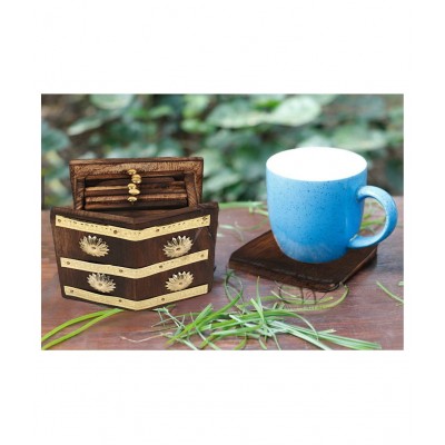 Fashion Art Brown Wood Figurines - Pack of 1