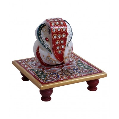 Fashion Art Multicolour Marble Handicraft Showpiece - Pack of 1