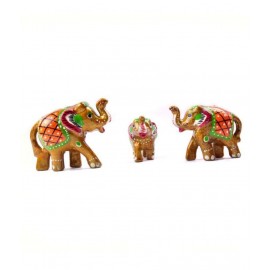 Fashion Art Multicolour Paper Mache Figurines - Pack of 1