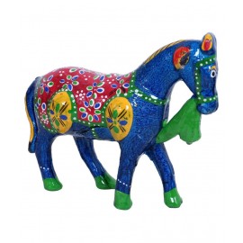 Fashion Art Multicolour Paper Mache Figurines - Pack of 1