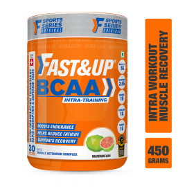 Fast&Up BCAA (30 Servings,Watermelon Flavour) Advanced BCAA Supplement with Glutamine, Citrulline, L-Arginine & Taurine