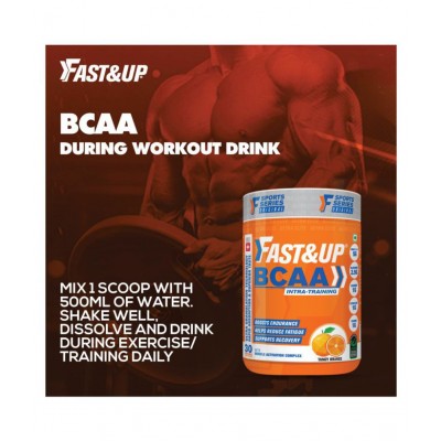 Fast&Up BCAA Ultra Granulation Technology 2:1:1 BCAA Blend 450 gm