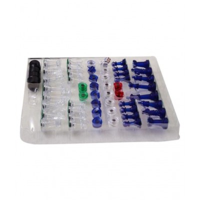 Fastdeal 13 in 1 Magnetic Ludo Chess Snacks and Ladders Set Family Board Game