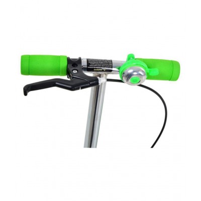 Fastdeal 3-Wheel Height Adjustable Folding Kick Kids Scooty Scooter Toy with Shockers and Light in Wheels (Multicolor)