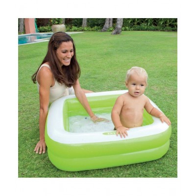 Fastdeal Infatable Square Pool amazing swim pool for kids (Multicolor)