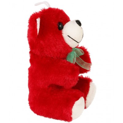 Ferns N Petals Fabric Multicolour Cute red Teddy Bear Valentine Hamper - Pack of 1