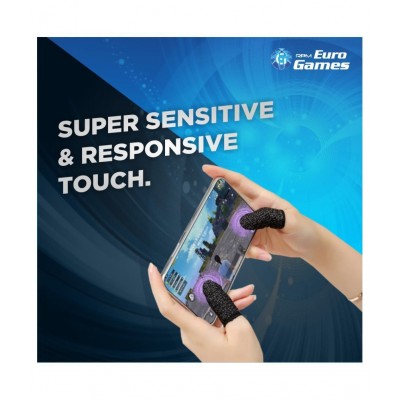 Finger Sleeves For Gaming Pubg, Free Fire, Anti Sweat, Breathable