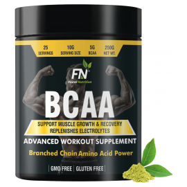 Floral Nutrition BCAA Protein Supplement-Muscle Growth (Green tea) 250 gm