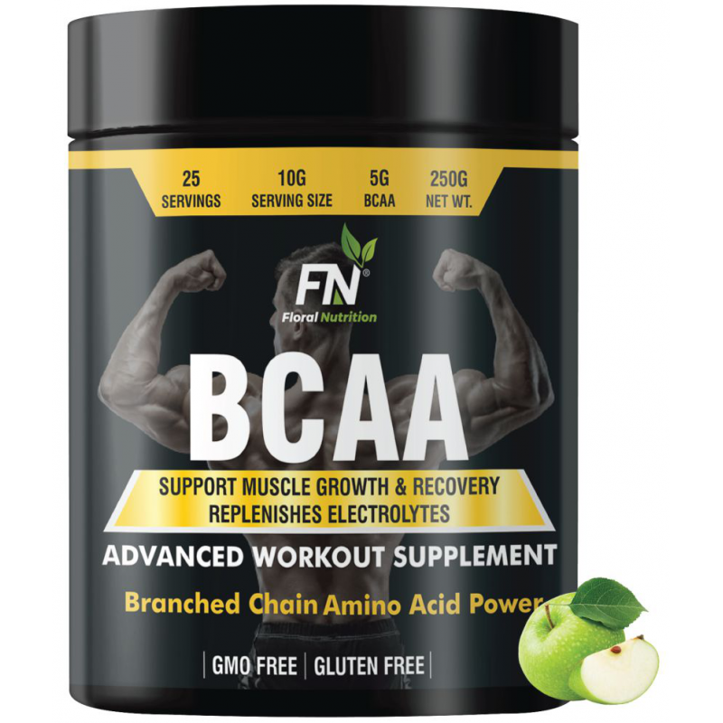 Floral Nutrition BCAAGA Protein Supplement of Muscle Growth 250 gm