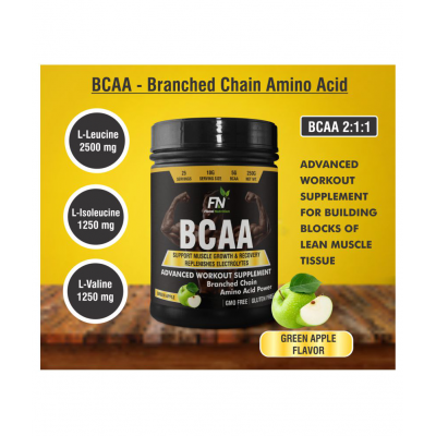 Floral Nutrition BCAAGA Protein Supplement of Muscle Growth 250 gm
