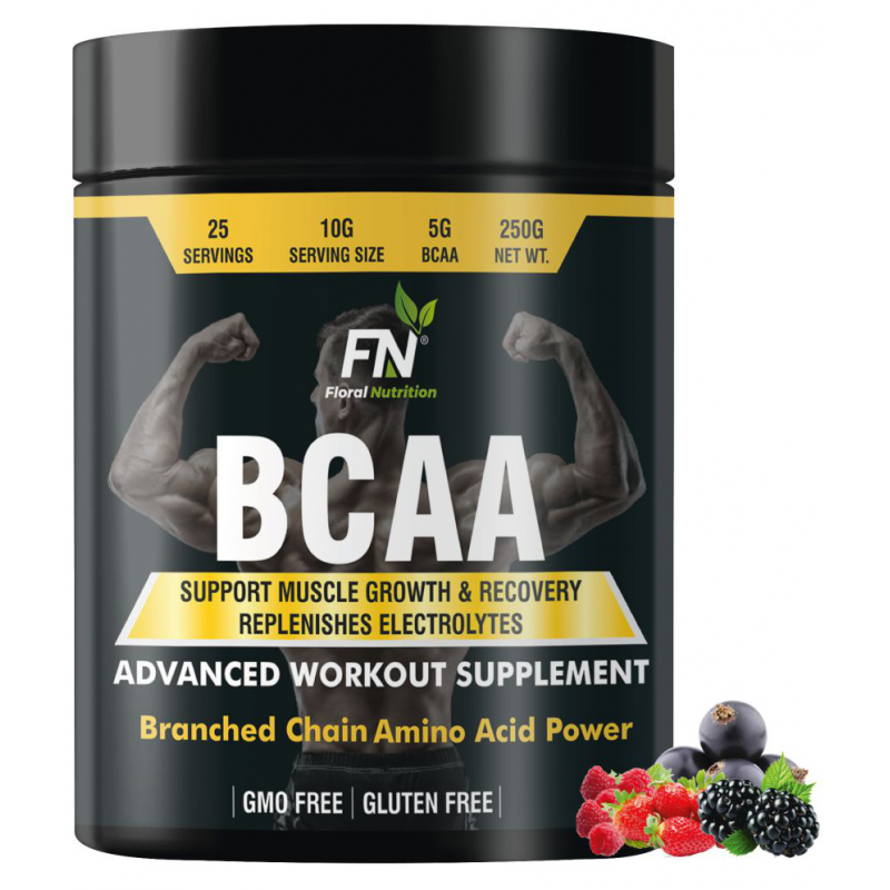 Floral Nutrition BCAAMB Protein Supplement of Muscle Growth 250 gm