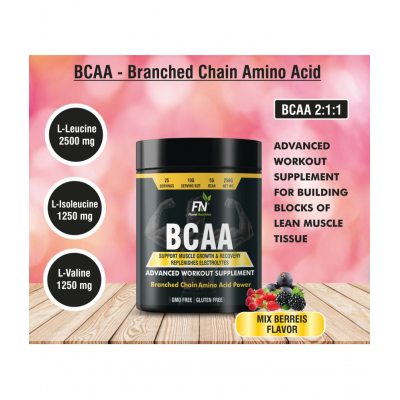 Floral Nutrition BCAAMB Protein Supplement of Muscle Growth 250 gm
