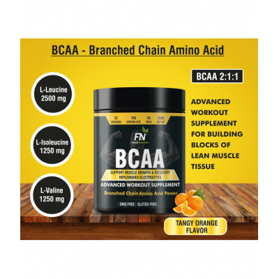 Floral Nutrition BCAAOR Protein Supplement of Muscle Growth 250 gm